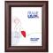 Frame USA Corporate Rounded Red Mahogany Single Image Picture Frame